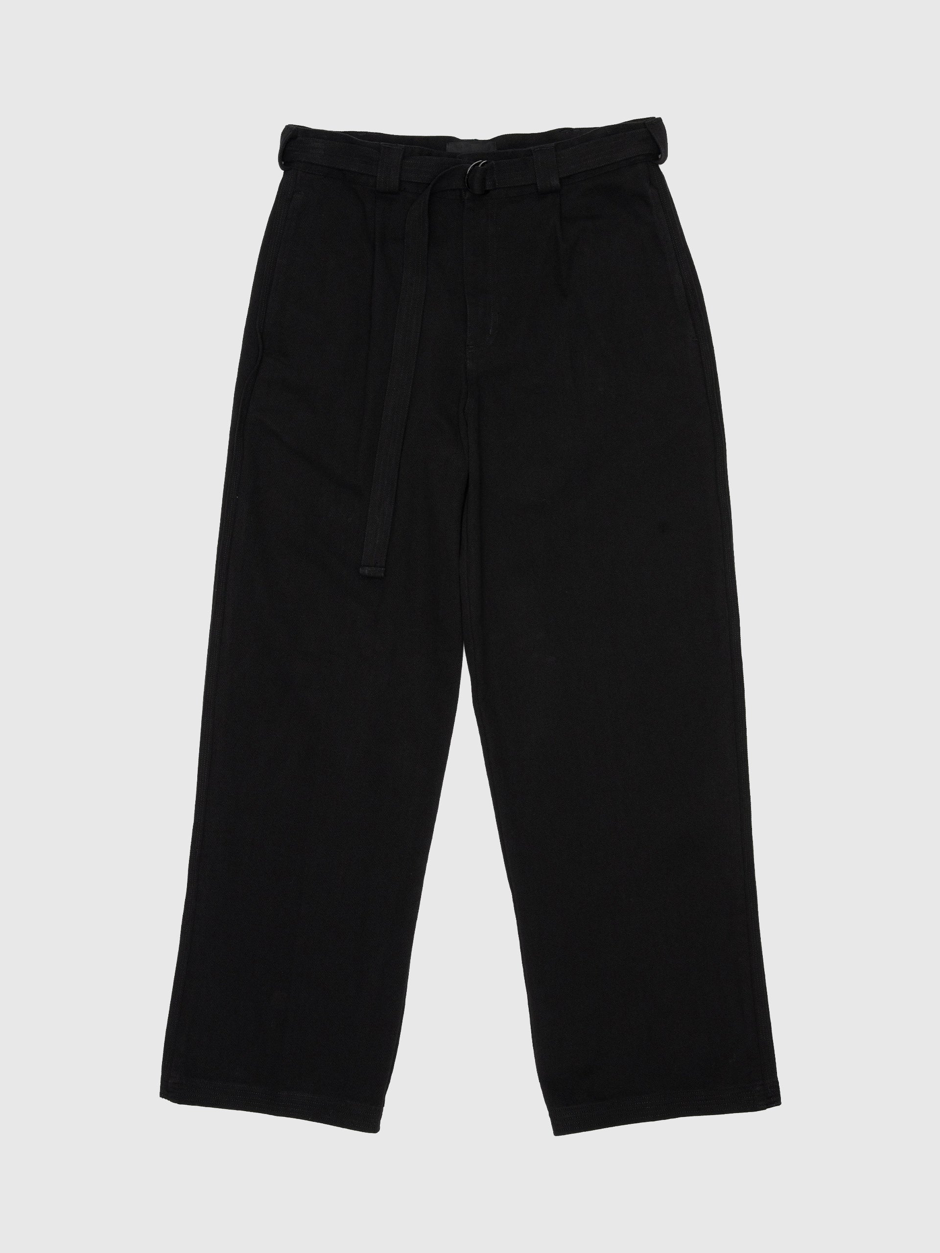 BEACH BRAINS Pleat Work Pant Black - Image 5