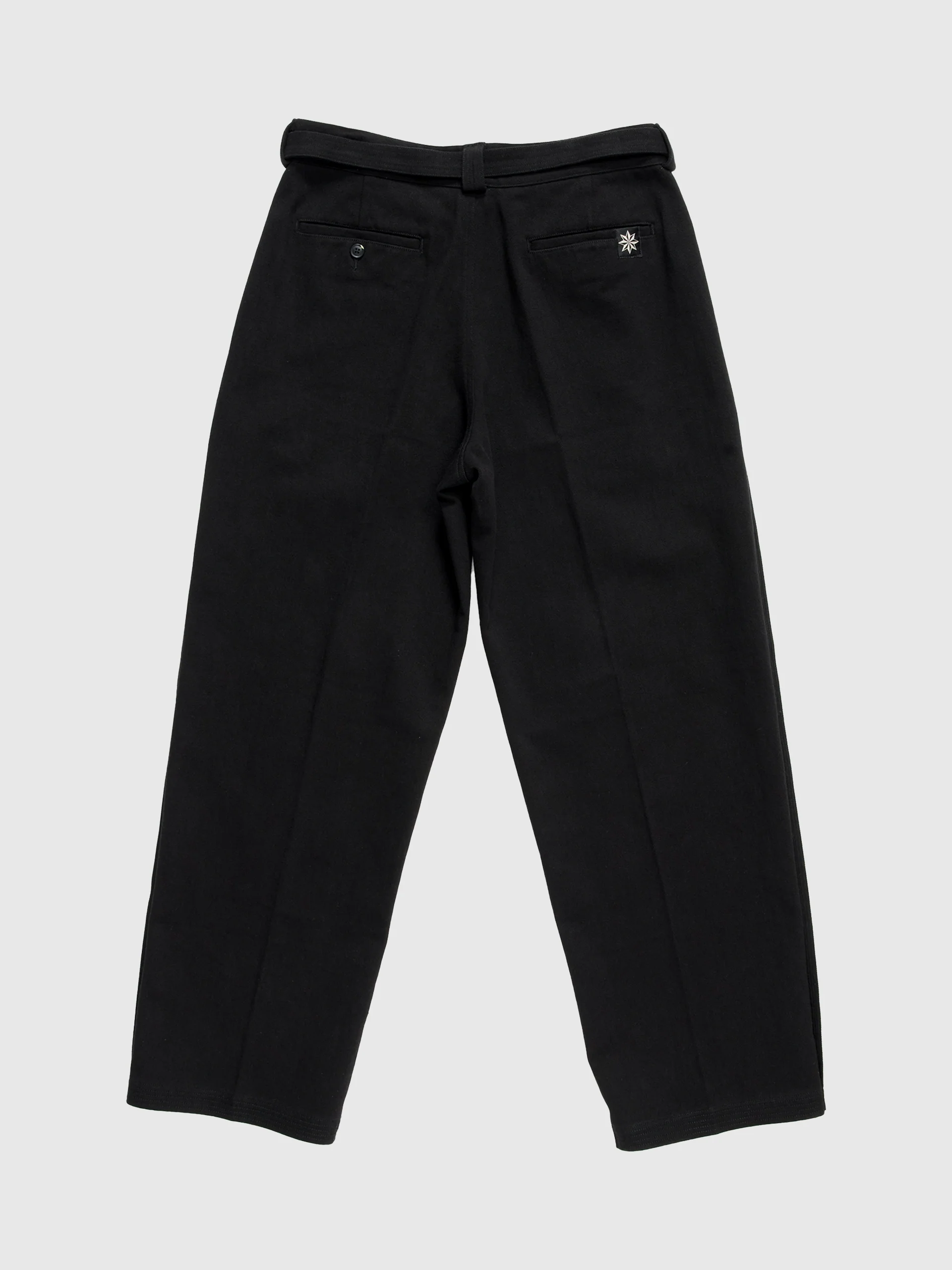 BEACH BRAINS Pleat Work Pant Black - Image 6