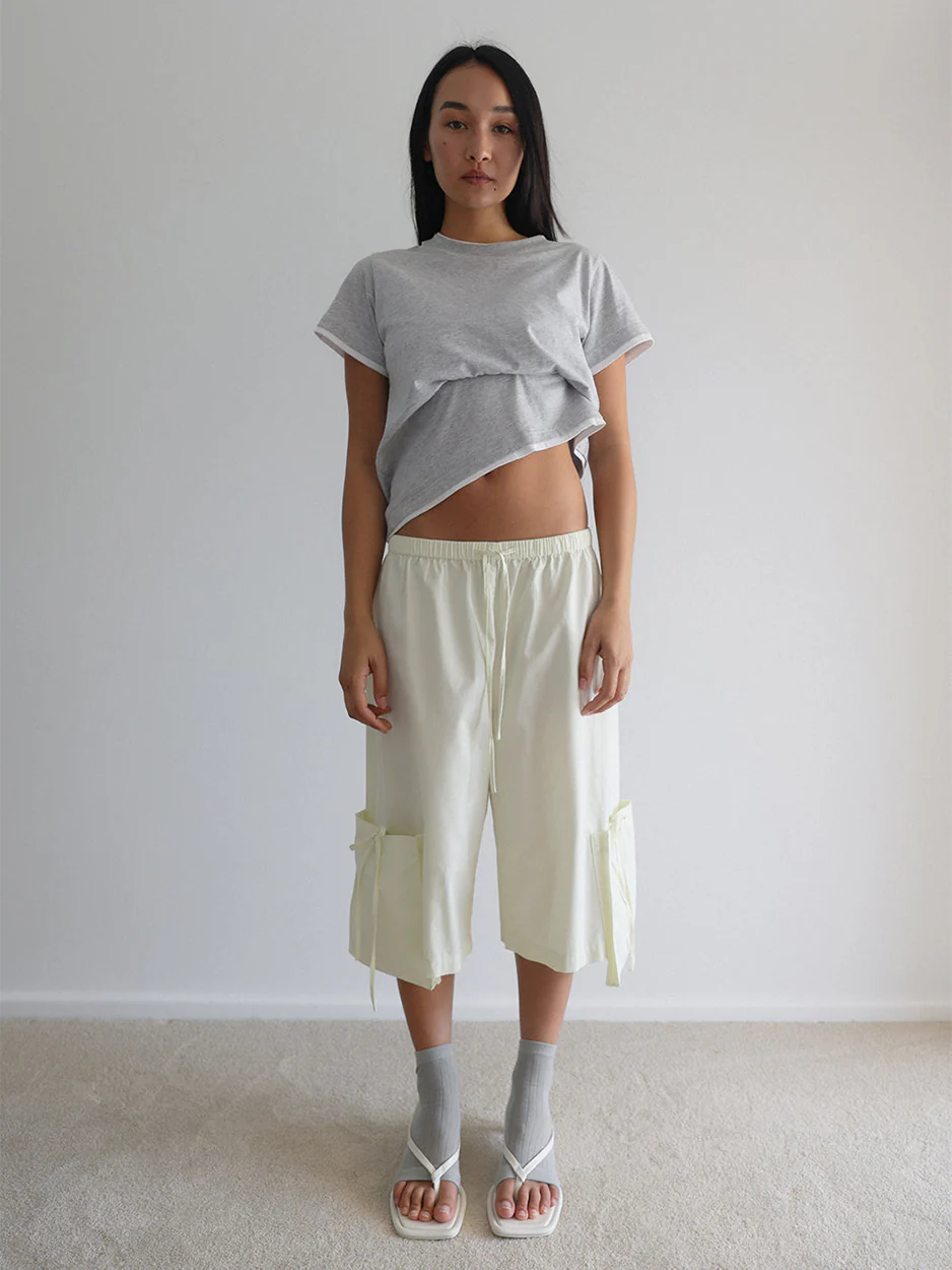 CMNTY GRDN Frankie Tee Light Grey - Image 6