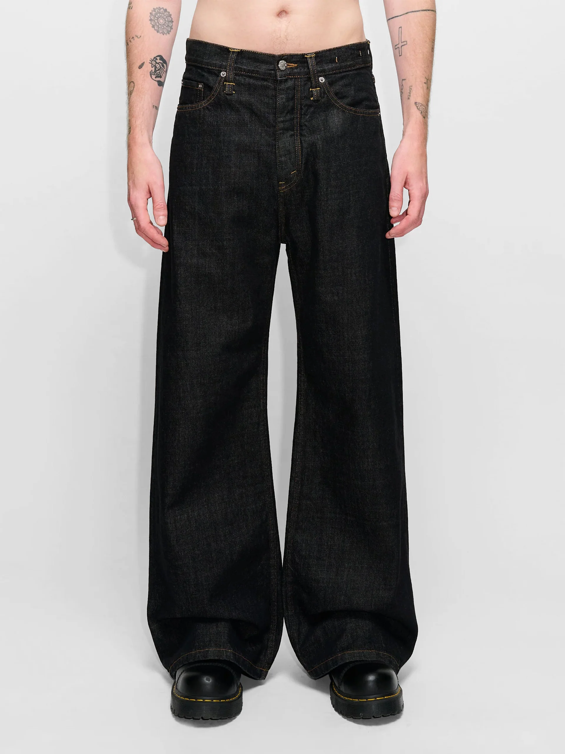HOPE Skid Jeans Rinsed Black - Image 4