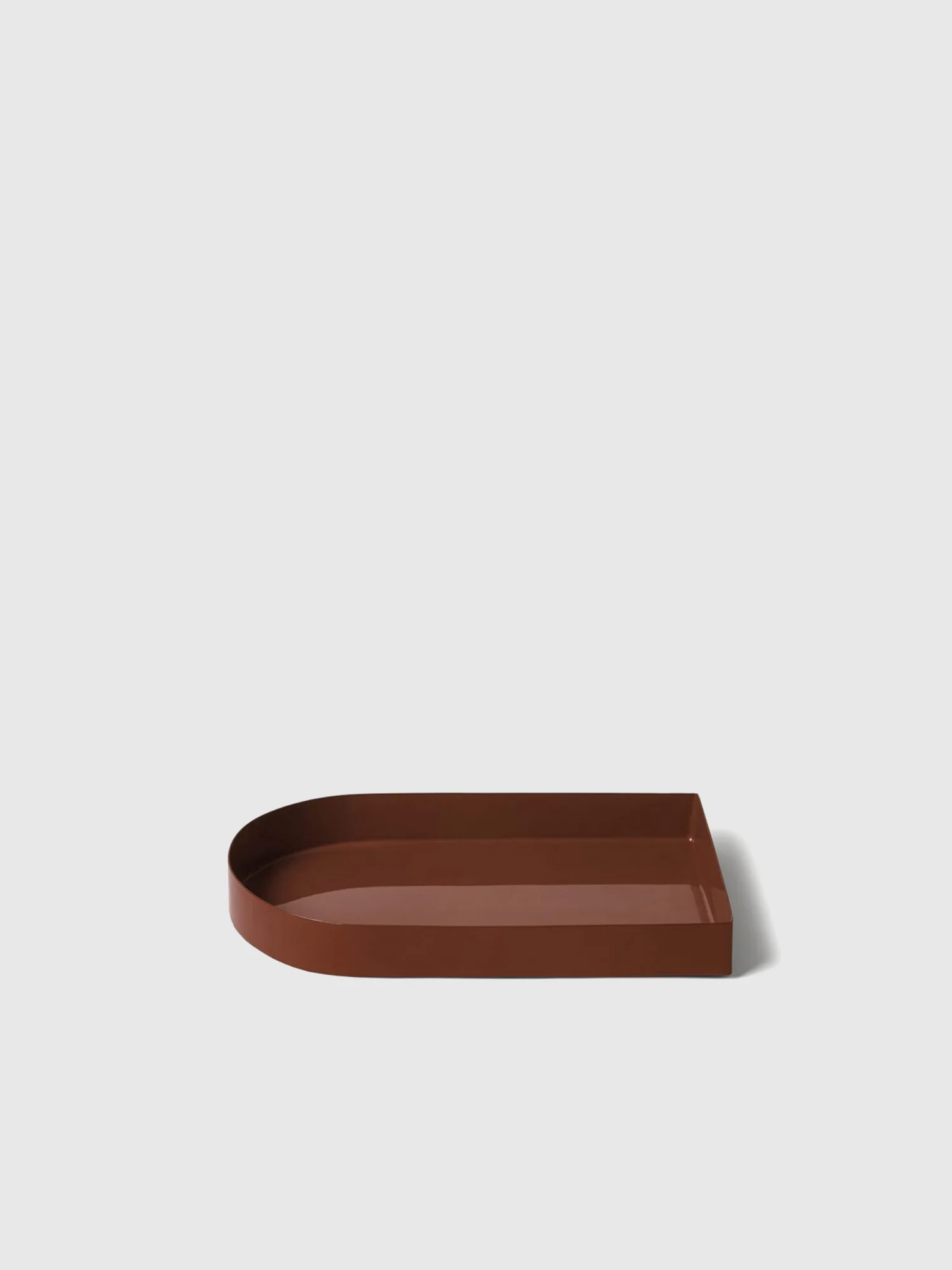Lightly Arc Tray Medium Red Ochre