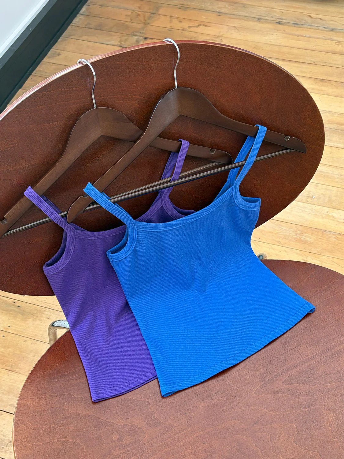 Olga Joan Ribbed Singlet Cobalto - Image 6