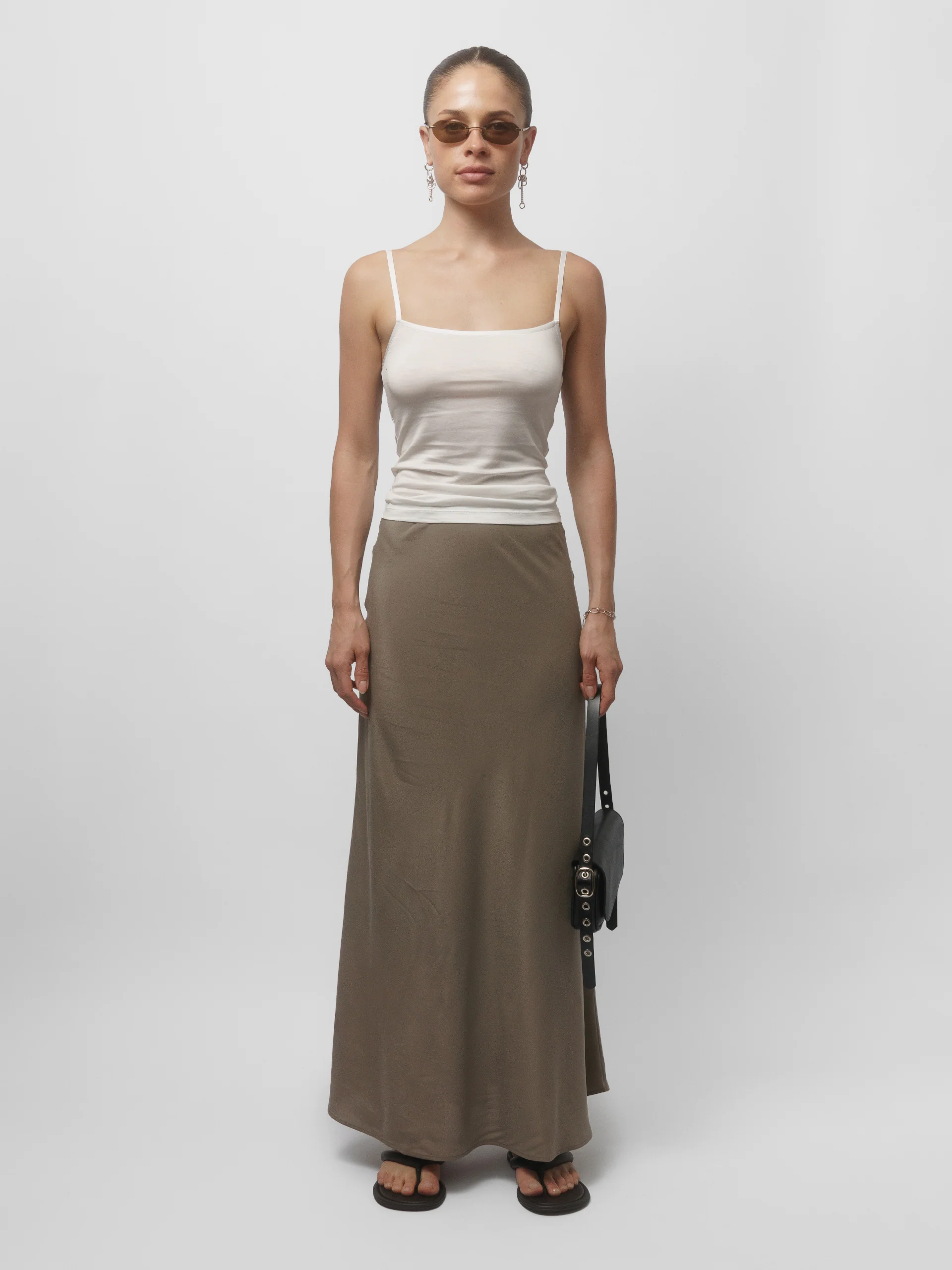 The Lair Apparel 90s Emilia Cami White - Image 4