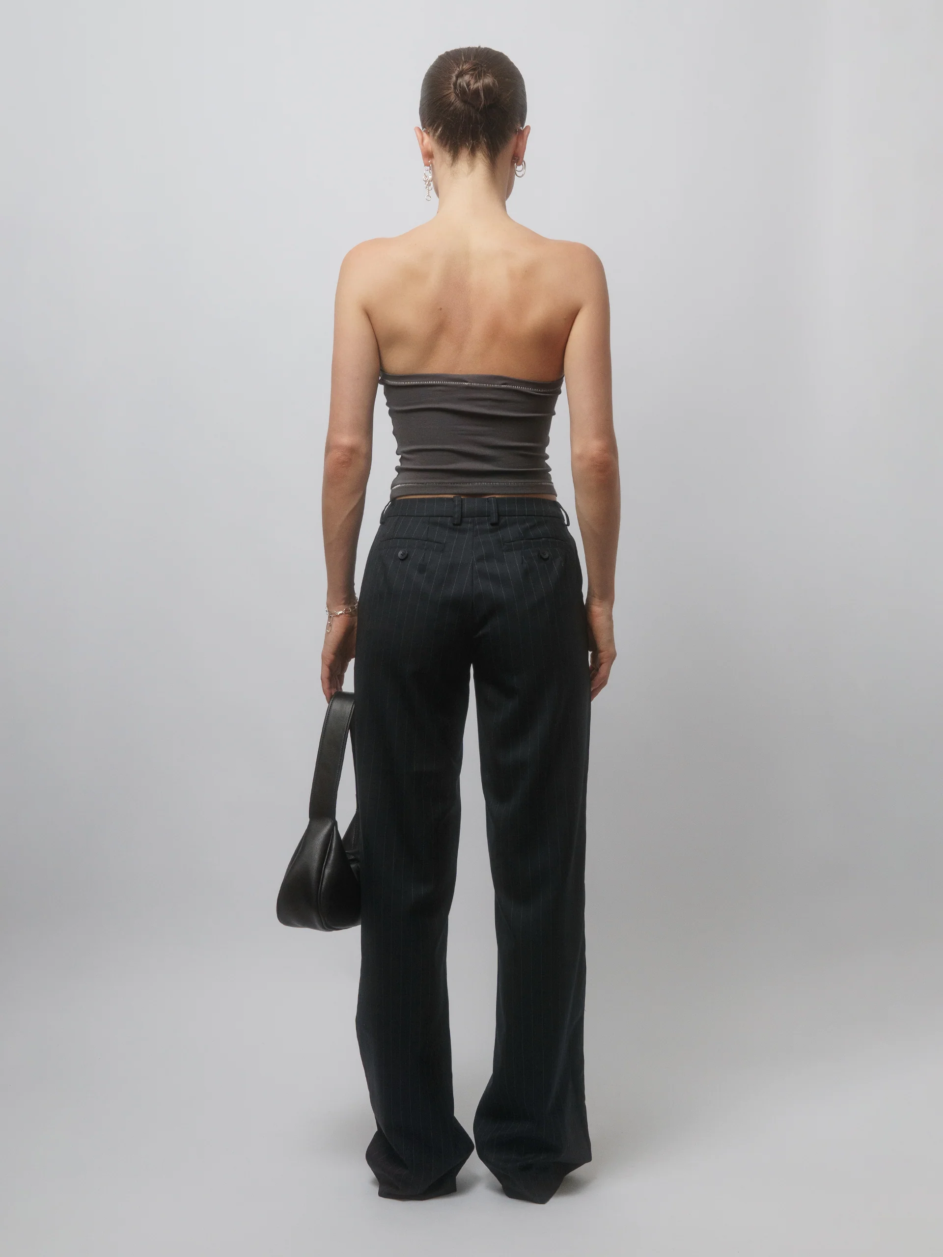 The Lair Apparel Romy Bandeau Charcoal - Image 5