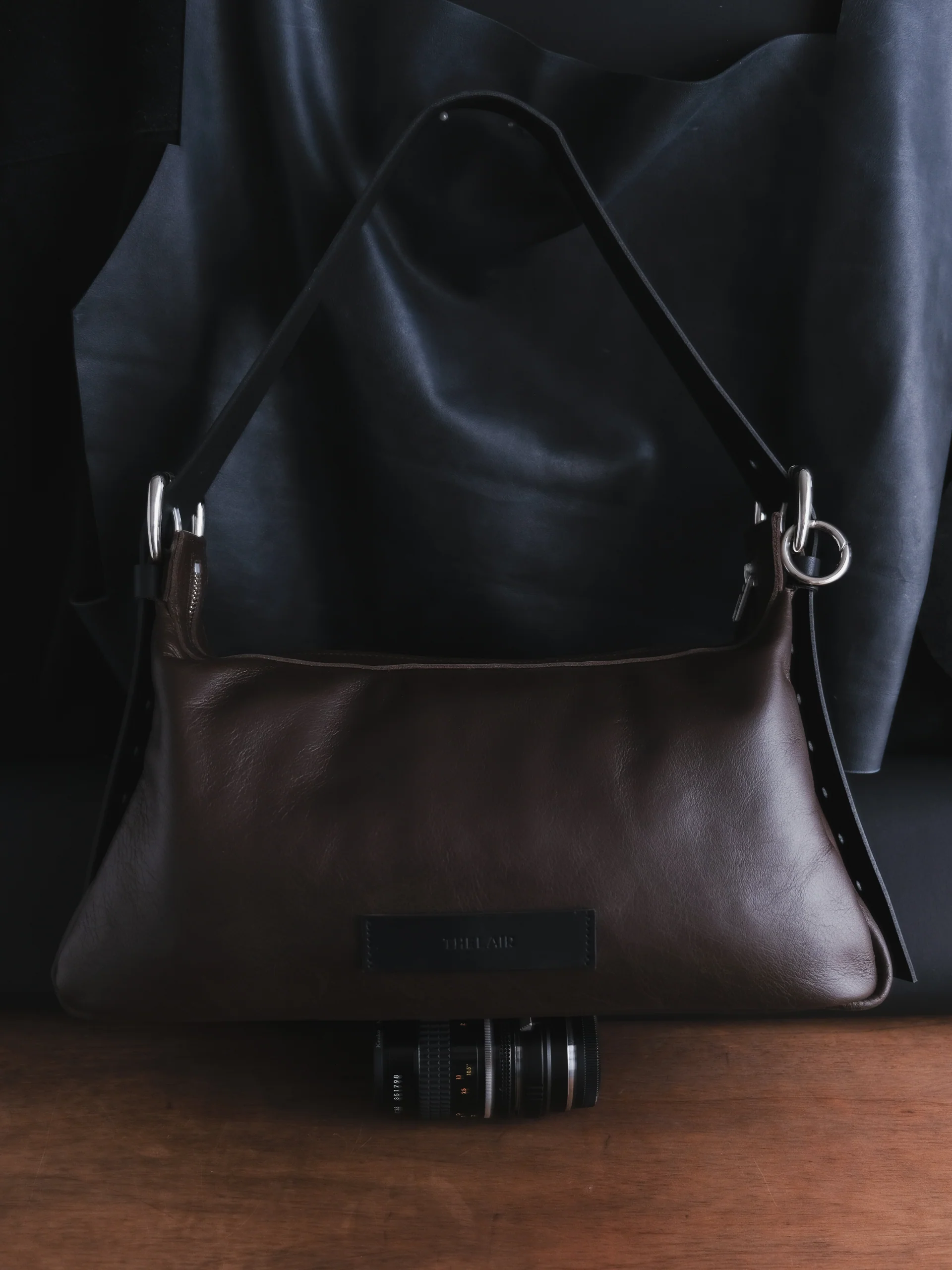 The Lair Gwen Handbag Large Mahogany - Image 6