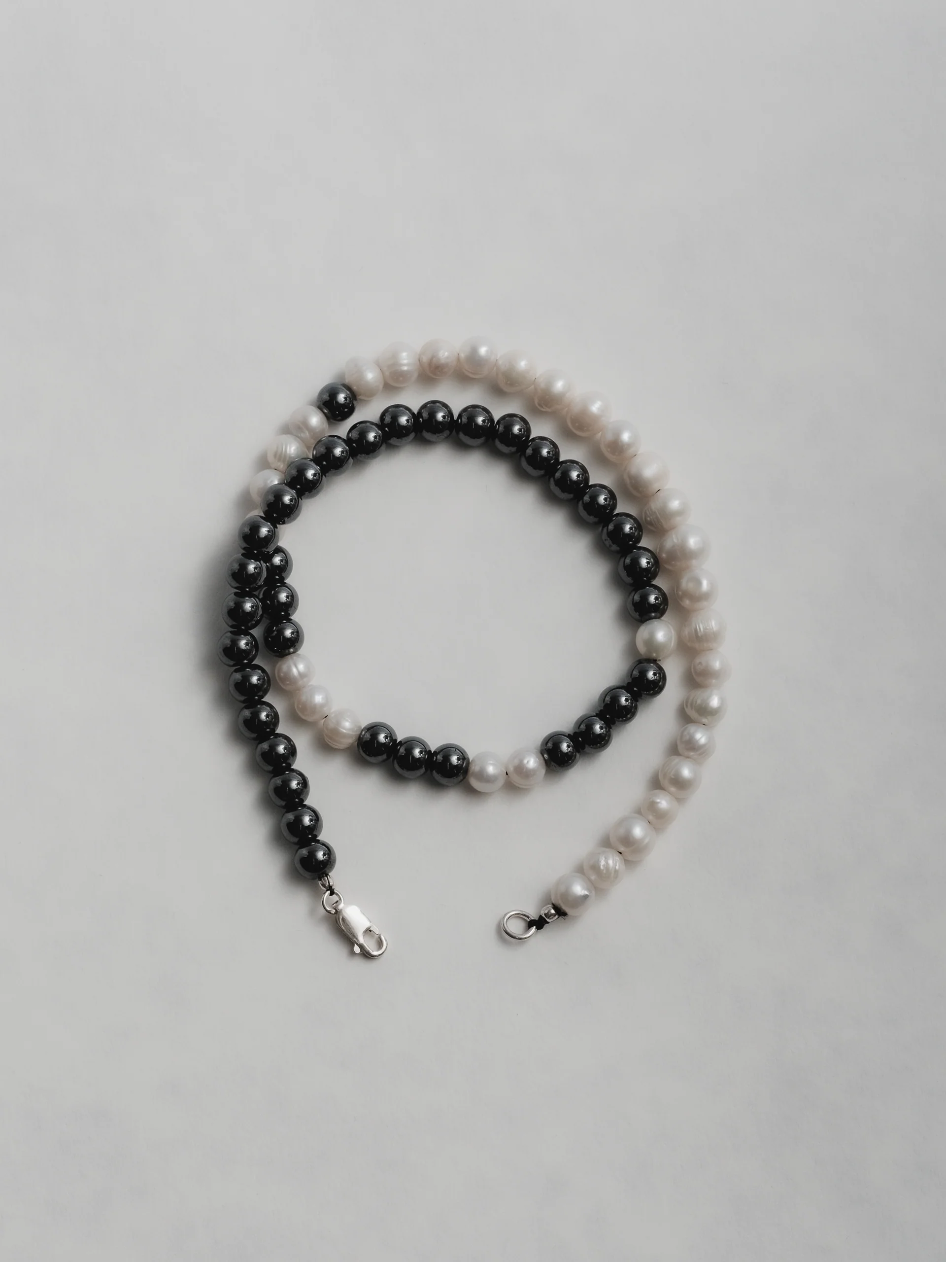The Lair Jewellery Bokashi Beaded Necklace Pearl - Image 5