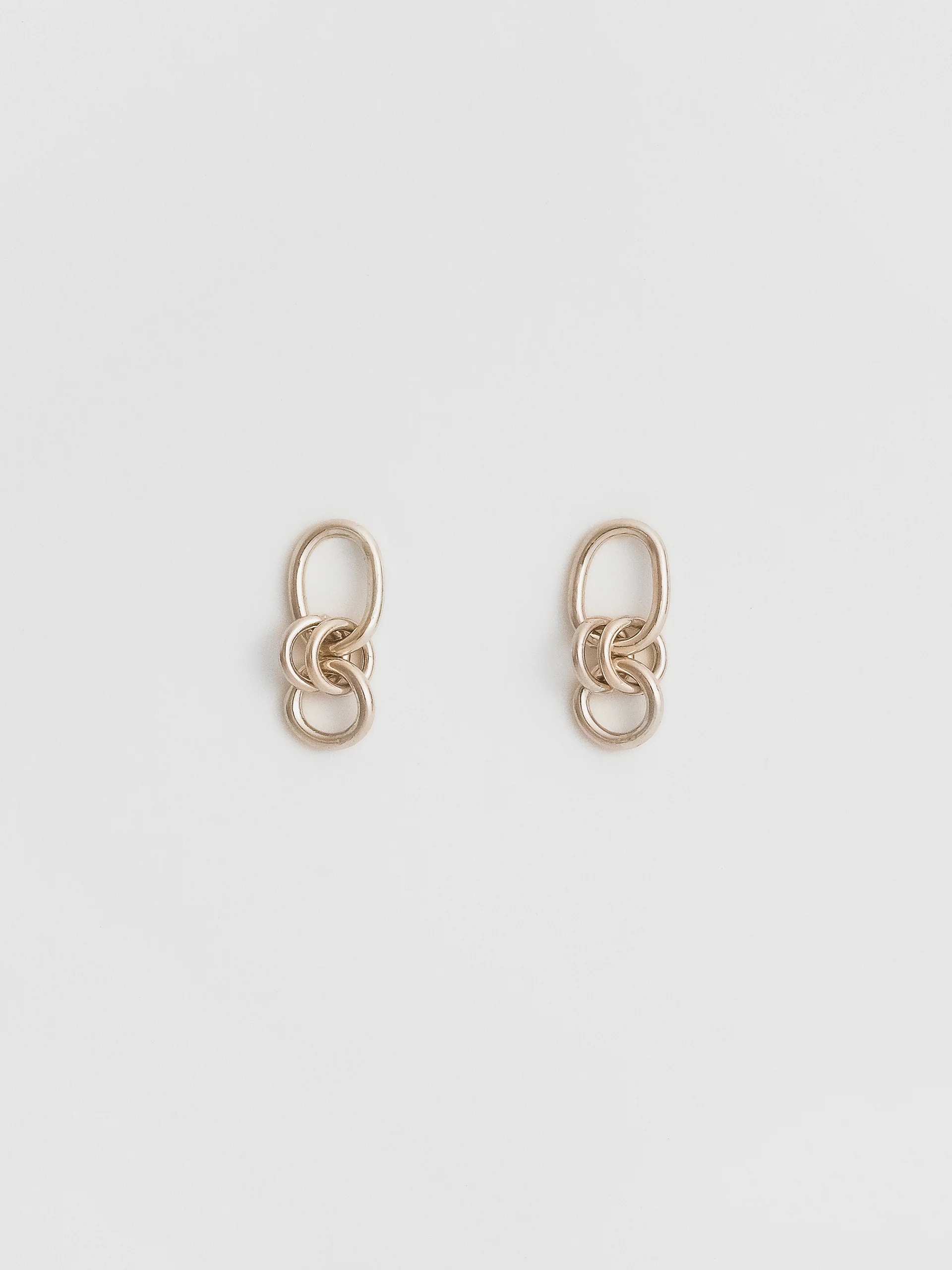 The Lair Jewellery Tansui Earrings Small 9ct Yellow Gold
