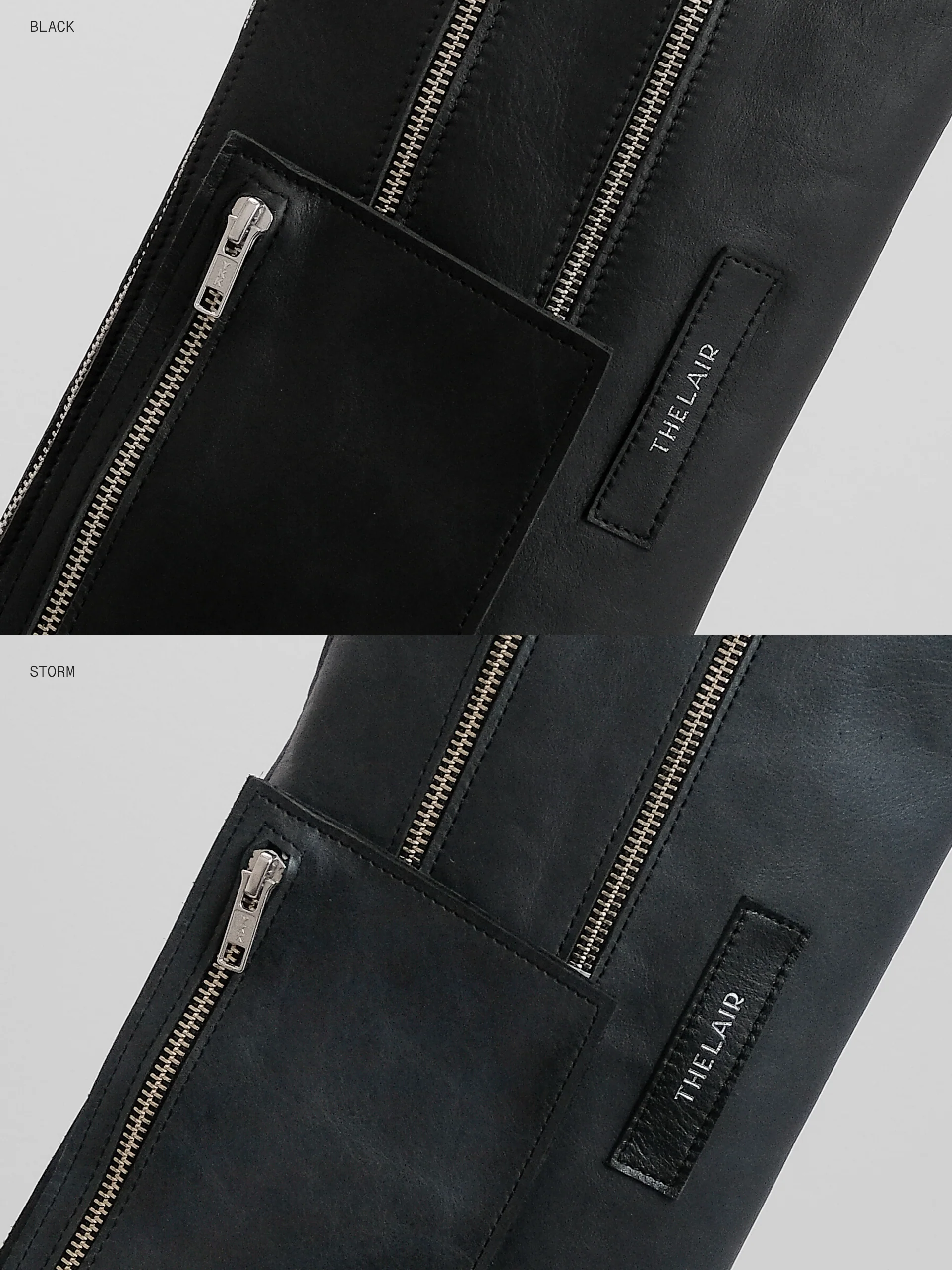 The Lair Svea Zipper Clutch Black - Image 8