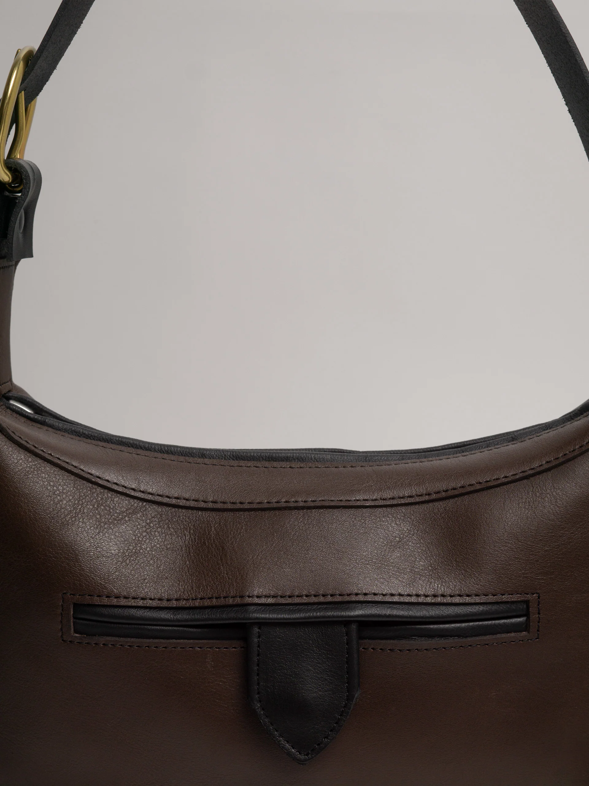 The Lair Uma Bag Small Mahogany Gold - Image 11