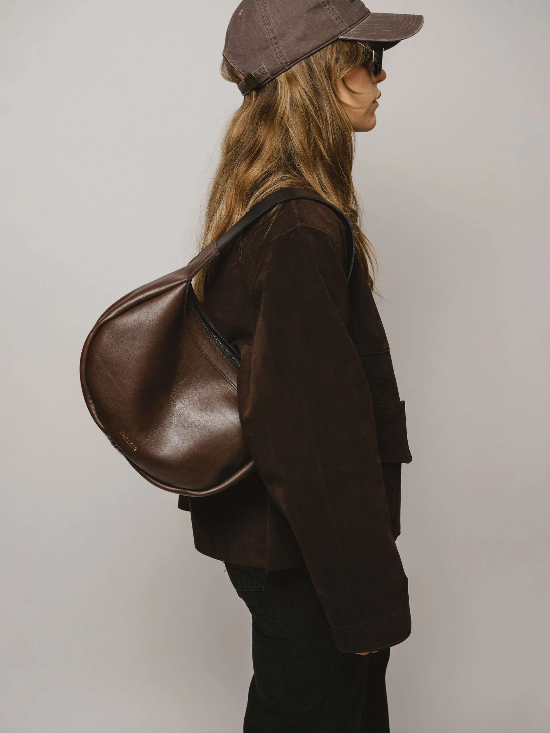 The Lair Uma Bag Small Mahogany Gold - Image 13
