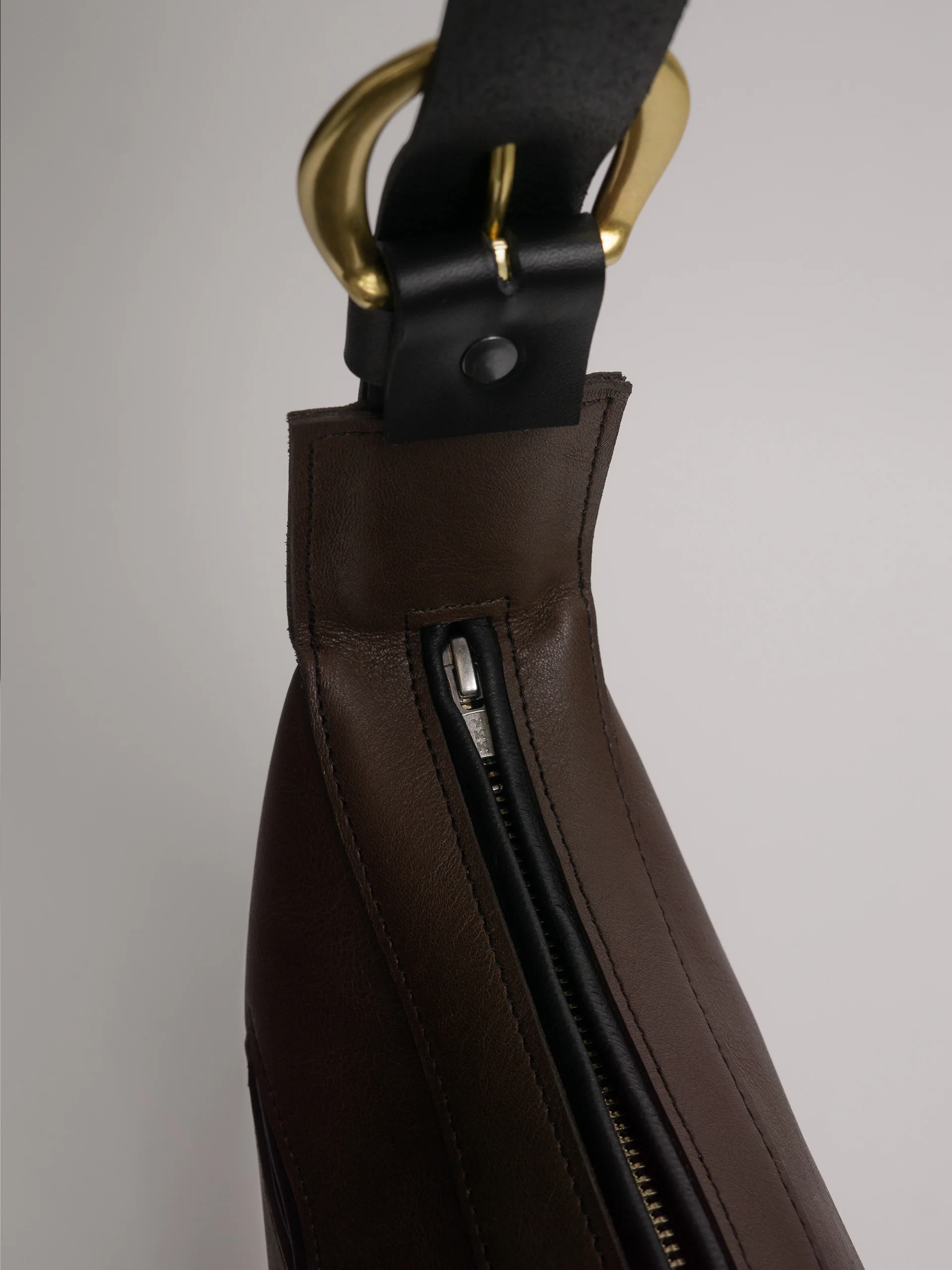 The Lair Uma Bag Small Mahogany Gold - Image 9